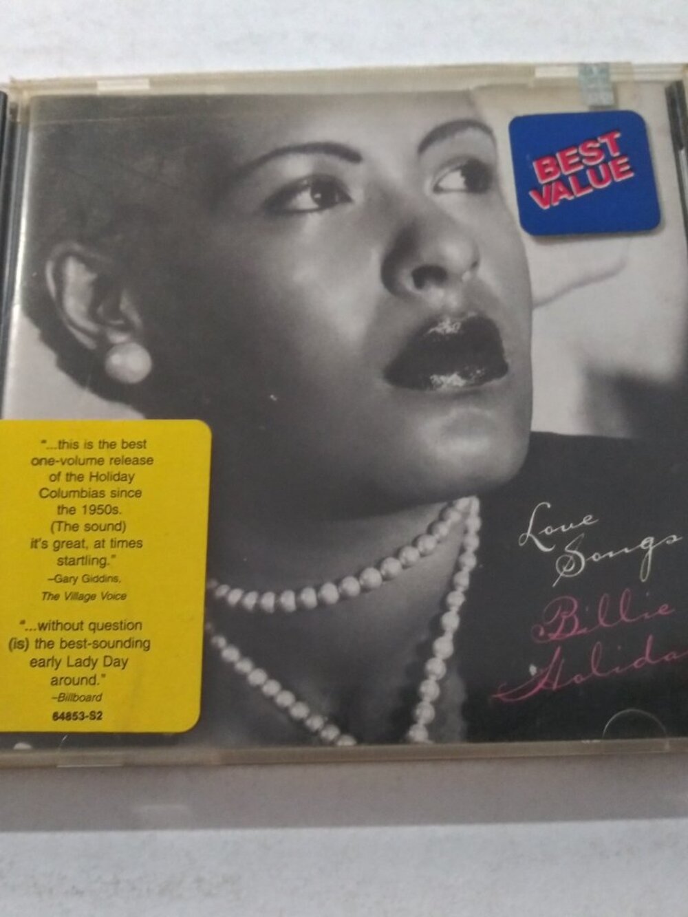 Billie Holiday – Love Songs VG++ Original Columbia CK-64853 CD 1996 FEMALE BLUES
